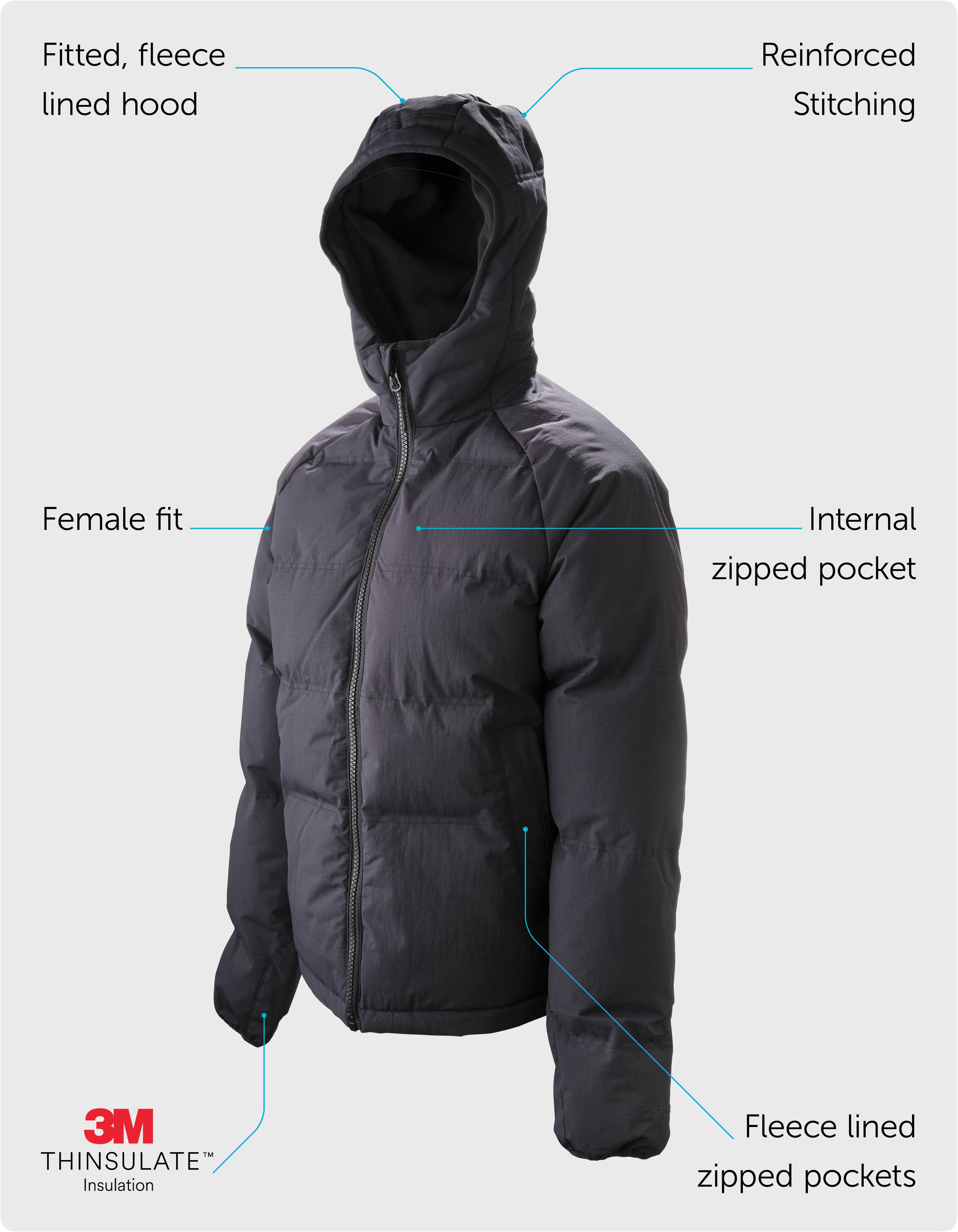 Insulated Jackets Thinsulate Jackets Womens Rugged Womens