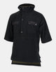Zephyr Mens Fleece SS Anorak Black